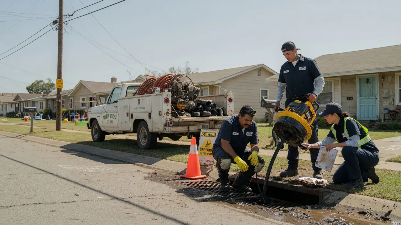 Drain Cleaning in Farnsworth, TX near me